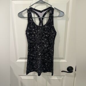 Lululemon cool racerback tank top Nulu equalized multi size 6